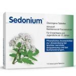 Herbal medicinal product used in mild nervous tension and sleep disorders.