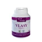 Natural herbal capsules assembled according to an original recipe, protected by a well-known well-known and intended for a specific problem: hair.