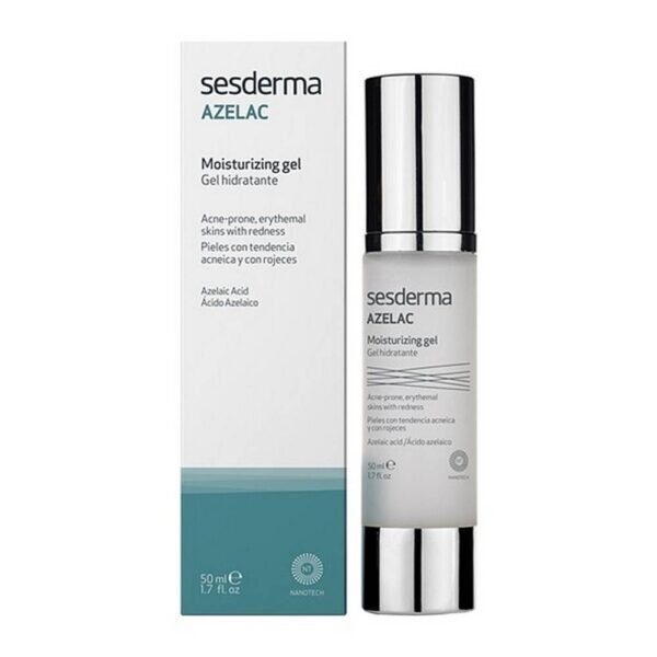 Moisturizing gel - intended for acne-prone skin, especially with symptoms of rosacea. It soothes irritations and redness.