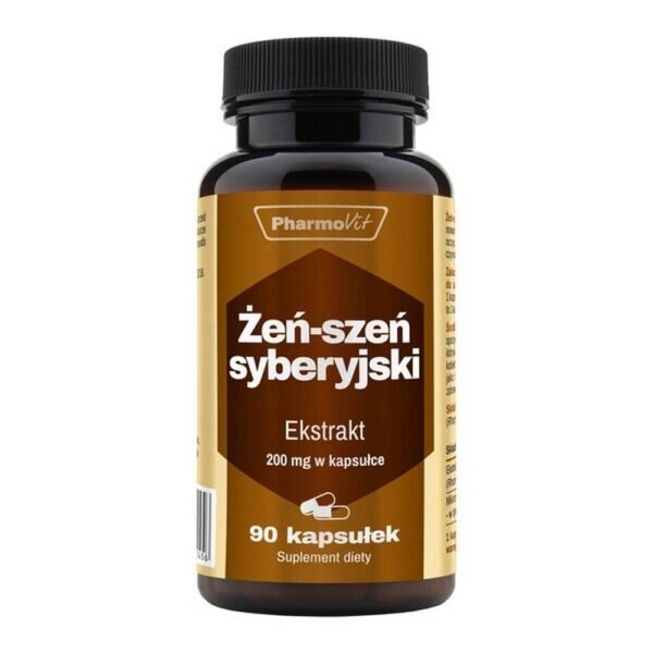 Dietary supplement containing Siberian ginseng root extract. Do not exceed the recommended daily dose.To maintain proper health, you should follow a varied diet and lead a healthy lifestyle.