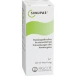 For supportive treatment in case of inflammation of the paranasal sinuses, in particular in connection with bronchitis