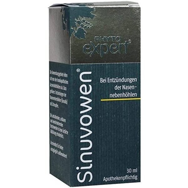In the case of inflammation of the paranasal sinuses (sinusitis) with a runny nose.