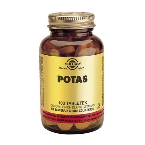 Potassium - a dietary supplement. Do not exceed the recommended daily dose. In order to maintain proper health, use a varied diet and lead a healthy lifestyle.
