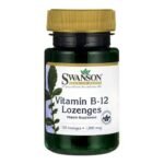 Swanson Vitamin B-12 is a dietary supplement containing vitamin B12, a supplement intended for people with a malabsorption of vitamin B-12 from food. The product is not recommended for pregnant and lactating women.