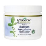 Swanson Vitamin C - a dietary supplement containing vitamin C in the form of sodium L-ascorbate. The product is not recommended for pregnant and lactating women. Do not exceed the recommended daily dose.