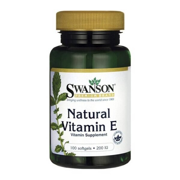 Swanson Vitamin E Natural is a dietary supplement containing natural vitamin E. Do not exceed the recommended daily dose