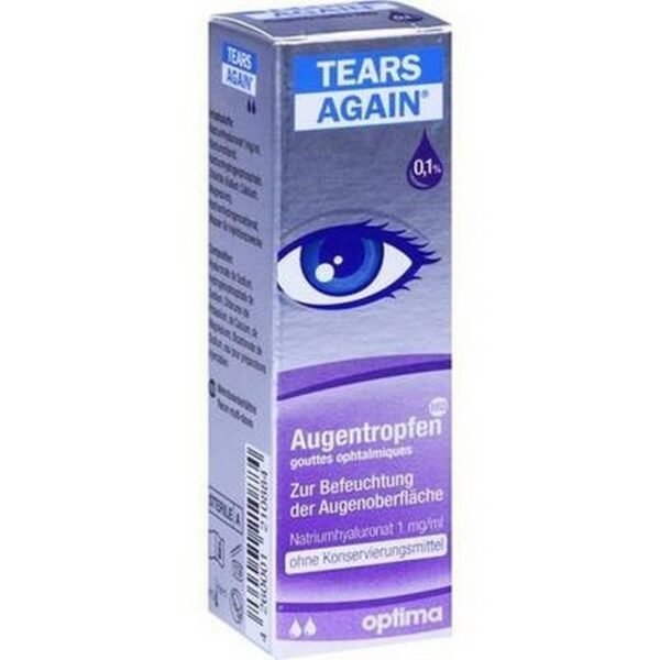 With sodium hyaluronate, sterile, without preservatives.