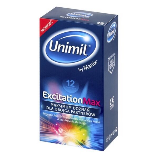 Unimil Excitation Max, latex condoms.