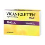 Vigantoletten Max - a dietary supplement containing vitamin D3 intended for adults. Vitamin D supports the maintenance of healthy bones, supports the proper functioning of muscles, in addition, vitamin D supports the proper functioning of the immune system.