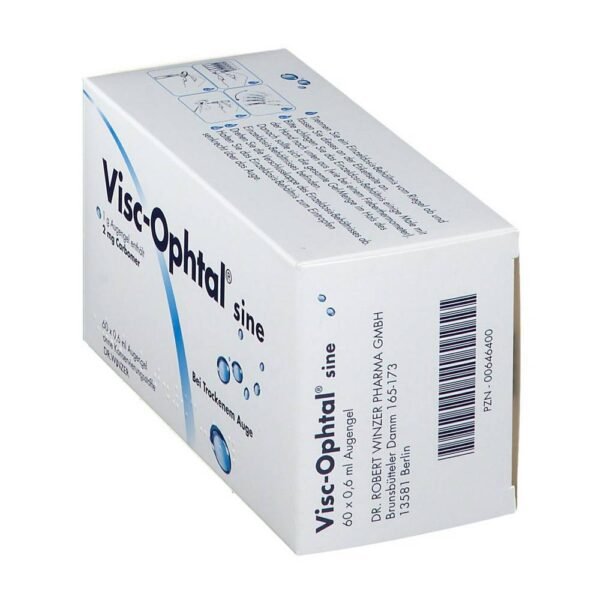 As a substitute of tear fluid in case of impaired tear production, as well as for the symptomatic treatment of dry eye.