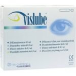 For wetting of contact lenses while wearing.