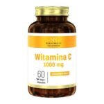 Vitamin C - a dietary supplement supporting the immune system. Product intended for adults. Vitamin C supports the proper functioning of the immune system, reduces the feeling of tiredness and fatigue, supports the proper production of collagen and supports the proper functioning of the nervous system.