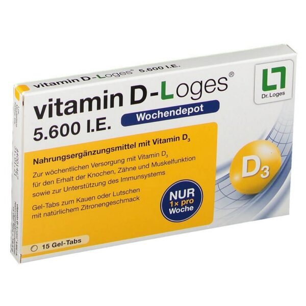 Food supplement with vitamin D.