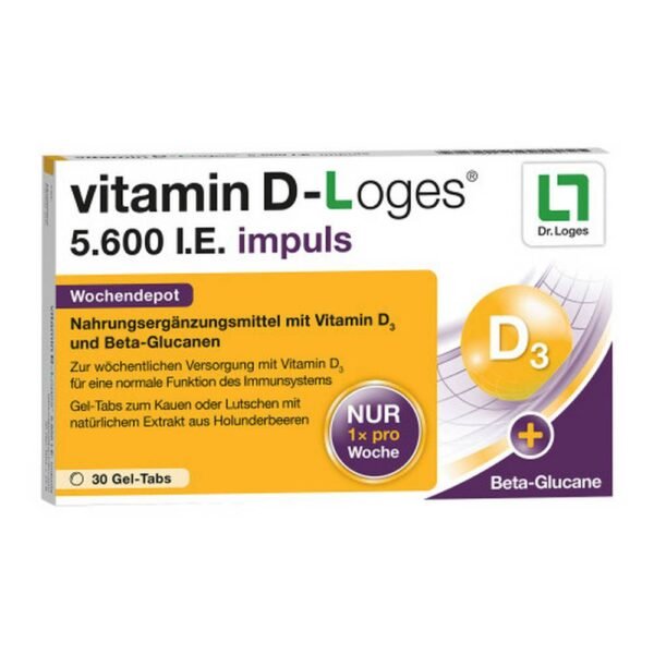 Food supplement with vitamin D.