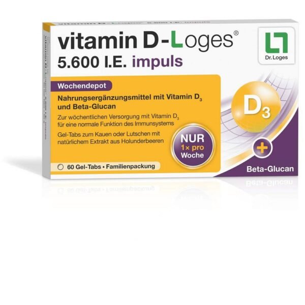Food supplement with vitamin D.