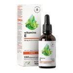 Vitamin E Forte - a dietary supplement containing a natural source of vitamin E obtained from sunflower seeds. Product intended for adults. Vitamin E protects cells against damage caused by free radicals.