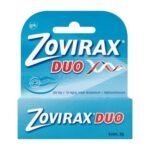 Zovirax Duo, 50 mg + 10 mg, skin cream, 2 g