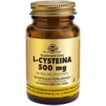 Solgar L-Cysteine Vegetable Capsules - Whole Body Health Formulation