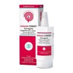 Azelastin COMOD is a medicinal product for use in eye conditions caused by hay fever (allergic conjunctivitis). Azelastin COMOD has antiallergic properties. After topical administration, the drug has anti-inflammatory effects. It acts antagonistically to H1 receptors for the histology.