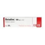 Betadine is used for topical treatment of skin lesions and infections.