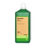 Betadine is a medicinal product in the form of a solution for skin disinfection and aseptic wound care.
