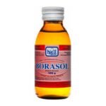 Borasol is a solution for use on the skin. Borasol contains the active substance boric acid with antifungal and antibacterial properties.