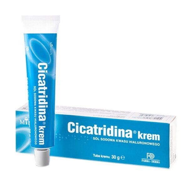 Cicatridina, a wound healing cream