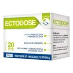 Ectodose solution contains ectoine (Ectoin), a natural substance that stabilizes cell membranes, helps protect cells from harmful factors and soothes inflammation. Used in the form of inhalation, the Ectodose solution supports the treatment of inflammation and alleviates the symptoms of respiratory diseases, thanks to its moisturizing and protective effect on the mucosa of the respiratory system.