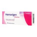 Hemorigen femina - dietary supplement for menstruating women.Hemorigen femina is a product supplementing the daily diet with ingredients supporting the blood coagulation process.