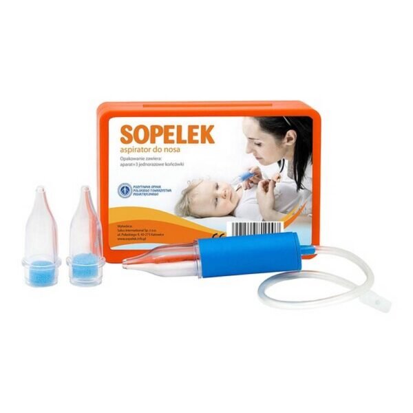 Icicle, nasal aspirator +3 replaceable tips. Medical device,For pumping nasal secretions in infants and young children,The set includes 3 disposable, replaceable tips with filters.