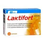 Laktifort - a dietary supplement containing 6 billion live bacteria cultures in one capsule. The product is intended for children over 3 years of age and adults. Do not exceed the recommended daily dose