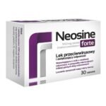 Neosine forte - an antiviral medicinal product that increases the body's immunity. Neosine forte has antiviral properties and increases the body's resistance by stimulating the immune system. Neosine forte is used as an adjunct in people with reduced immunity in the case of recurrent upper respiratory tract infections.