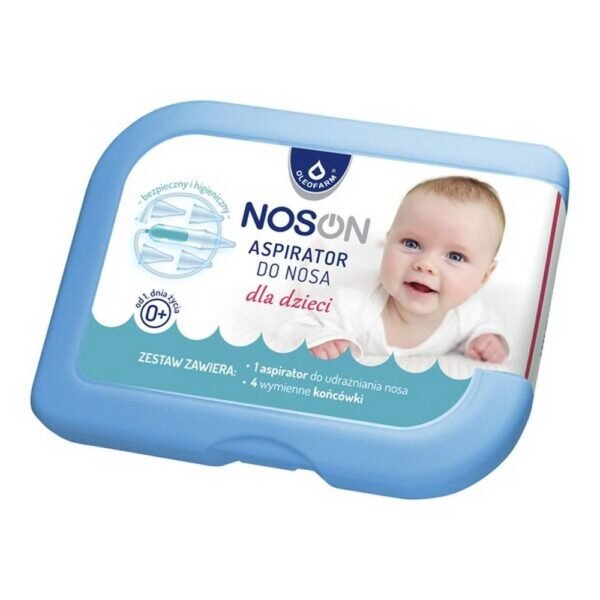 A medical device for children from 1 day of age to remove nasal secretions. Each aspirator is equipped with an absorbent, hygienic filter that stops the sucked secretion. Effectively drains excess secretions, bringing relief to the child and facilitating his breathing.