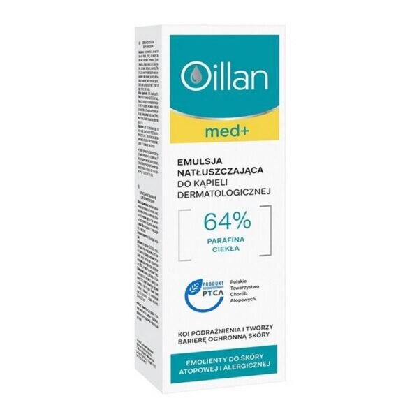 Dermatological moisturizing and lubricating balm - long-lasting moisturizing and lubricating the dry skin. It soothes irritation, redness and reduces itching. After application, the skin is soft and smooth. The balm is intended for very dry, irritated, itchy, excessively calloused skin with diagnosed dermatoses (atopic dermatitis, psoriasis, "ichthyosis"). For use in the exacerbation of skin lesions and during remission. It can be used in children from 1 month of age.