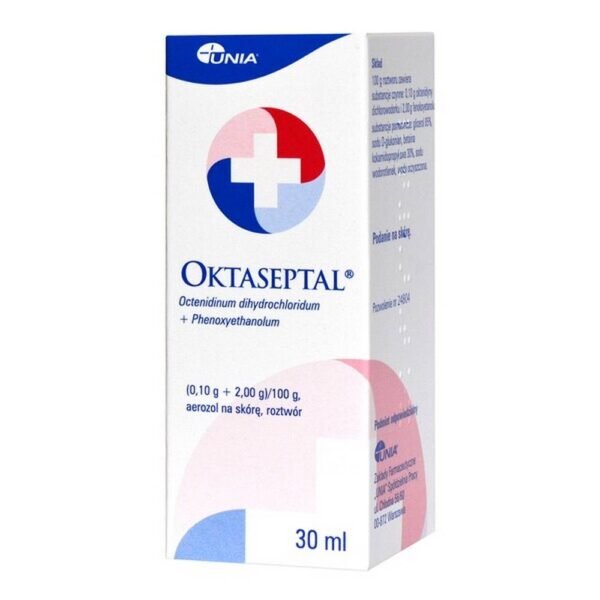 Oktaseptal is a medicinal product used to disinfect wounds and skin.