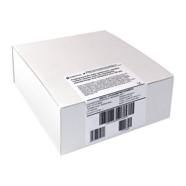 Polpharma 0.9% NaCL is a medical device intended for external use in adults and children as: washing and moisturizing the eyes, cleansing and moisturizing the nose, cleaning the ears, washing wounds. The product is also suitable for aerosol therapy.