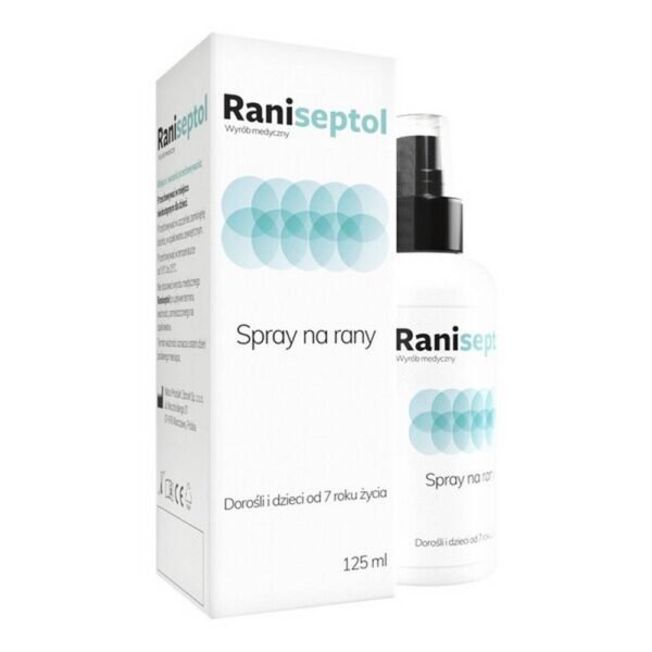 A medical device intended for adults and children over 7 years of age. It contains nanosilver, which is known for its strong antibacterial and antiseptic properties. Raniseptol accelerates skin regeneration, prevents skin lesions infections, soothes inflammation and cares for irritated skin.