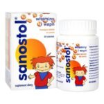 Sanostol - a dietary supplement containing calcium and vitamins. The product is intended for children from 4 years of age, adolescents and adults. Fruit flavor. Sanostol can be used during the period of intensive growth of children and adolescents (due to the content of calcium and vitamin D, which support the bone development process).