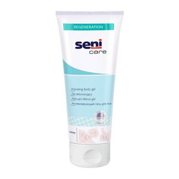 Activating body gel - for everyday use on skin exposed to pressure ulcers and chafing. Due to the content of natural substances, the cosmetic has antiseptic properties, and the guarana extract present in the gel supports blood microcirculation in the skin. The product also moisturizes the skin and relieves tense muscles.