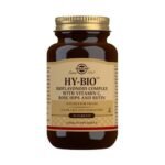 Solgar Hy-Bio is a complex of bioflavonoids with vitamin C, rose hips and rutin (50 tablets) to strengthen the immune system.