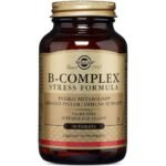 The stress formula SOLGAR B-Complex is ideal for people who work mentally and are exposed to systematic stress.