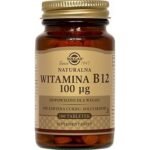 Natural Vitamin Solgar is a source of natural vitamin B12 that affects the proper functioning of the whole body (100 tablets).
