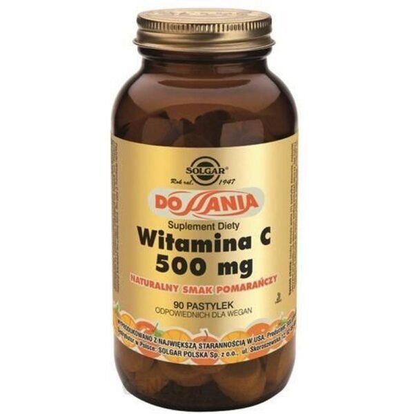 Solgar Vitamin C 500 мг - это леденцы со вкусом апельсина и антиоксидантными свойствами (90 леденцов). Препарат является очень вкусным источником соответствующей дозы витамина С. Присутствие ацеролы и шиповника создает очень хорошие условия для добавления многих ценных ингредиентов (флавоноидов), которые помогают поддерживать высокий уровень витамина С в клетках в течение длительного времени. . Также они работают автономно, значительно усиливая действие препарата.