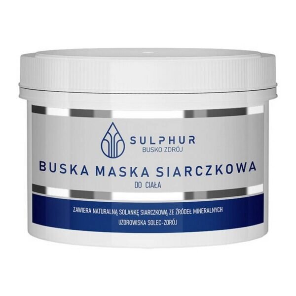 Busko sulphide body mask - a multi-purpose product based on natural sulphide brine.