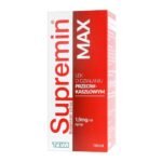 Supremin MAX is a medicinal product for use in the treatment of dry (non-productive) cough with antitussive effect. Supremin MAX contains butamirate - an active substance with antitussive (centrally acting) effect, belonging to the non-opioid antitussive drugs. In addition,