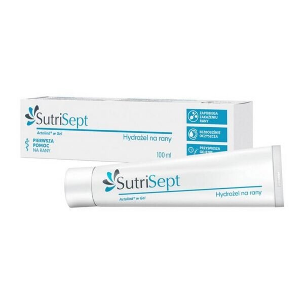 The medical device SutriSept is a hydrogel for mechanical cleansing, disinfecting and moisturizing wounds.