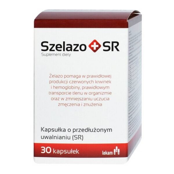 Dietary supplement supplementing the daily diet with iron. Iron helps in the proper production of red blood cells and hemoglobin, the proper transport of oxygen in the body and in reducing the feeling of fatigue and weariness.