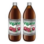 Vigana pomegranate juice with the addition of vitamin B6 (1000 ml x 2).Pomegranates are commonly eaten in the form of fresh fruit and their preserves. They are characterized by the content of biologically active compounds.