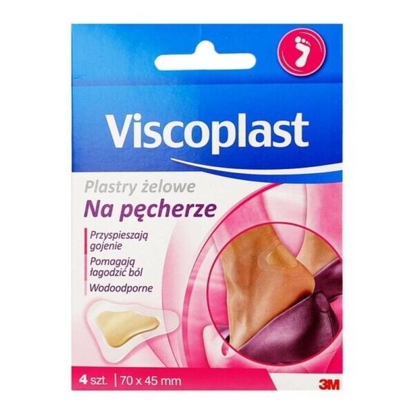 Viscoplast, gel patches for blisters and abrasions mix, for the foot.