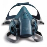 7502 MEDIUM 3M filter half mask for two extreme environment protective filters, medium size